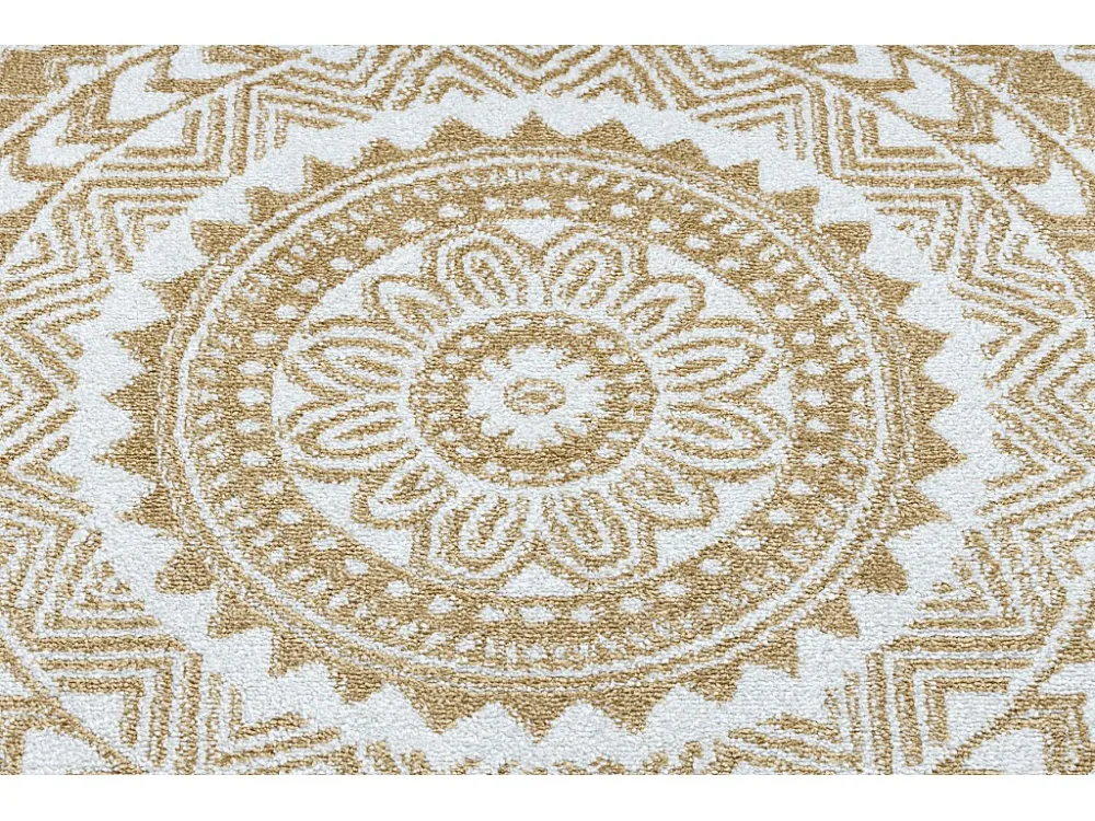 Tappeto FUN Napkin tovagliolo cerchio - crema cercle 120 cm con Custodia Protettiva