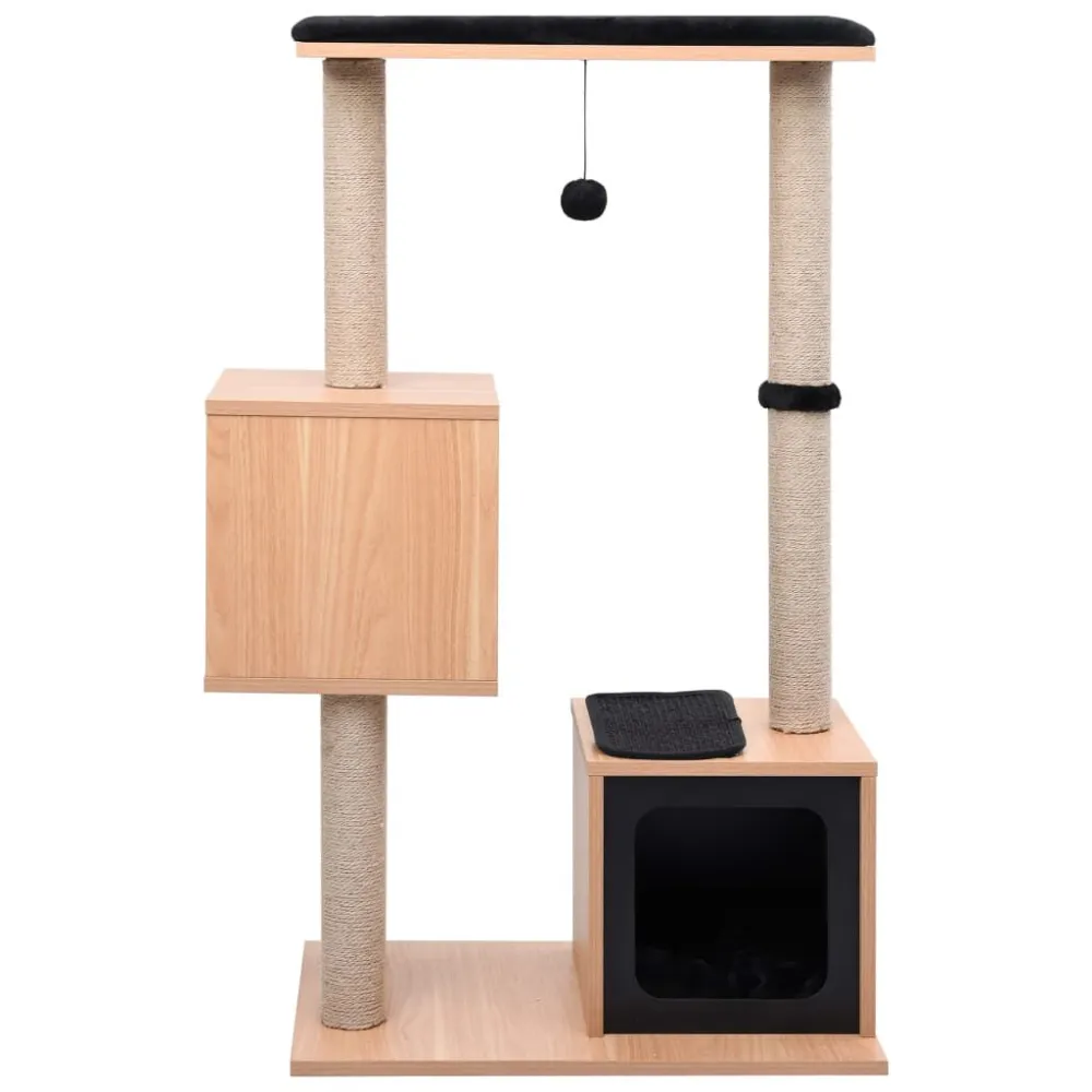 Albero per Gatti con Tappeto Tiragraffi Sisal 104 cm