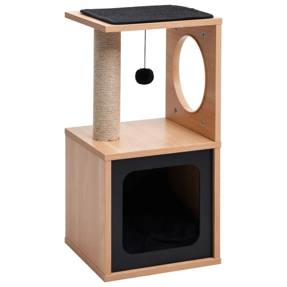 Albero per Gatti con Tappeto Tiragraffi Sisal 60 cm