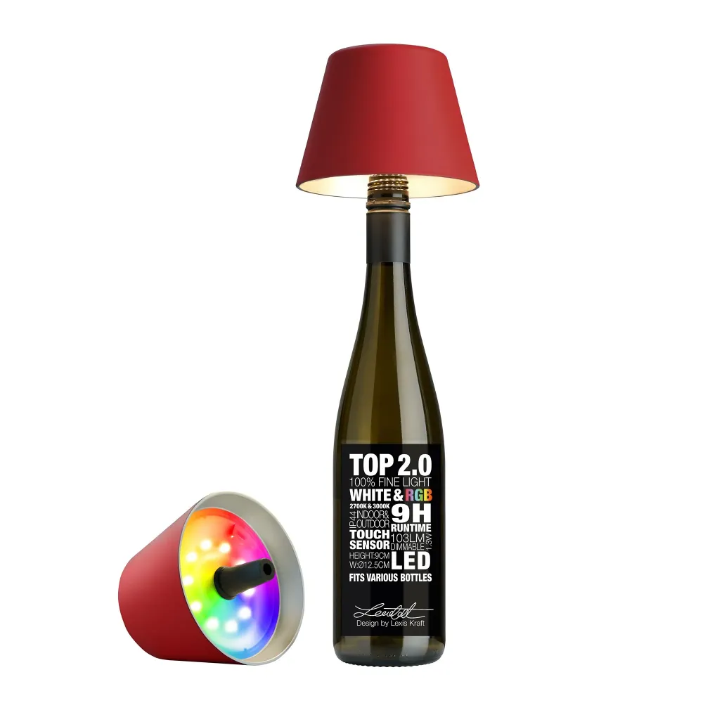 Lampada da tavolo Sompex Top 2.0 Red