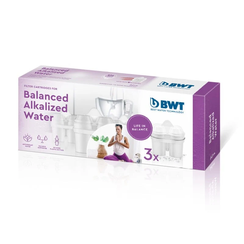 Cartuccia filtro per acqua da tavolo BWT 3x filtro alcalizzato bilanciato