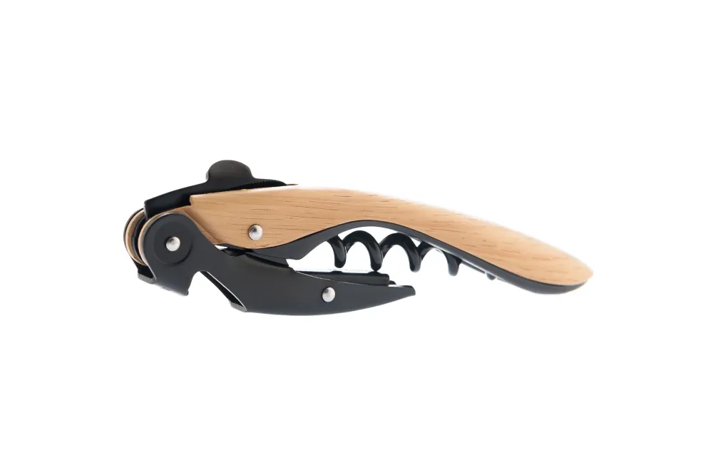 Cavatappi Doppia Leva High Tech Deluxe Wood