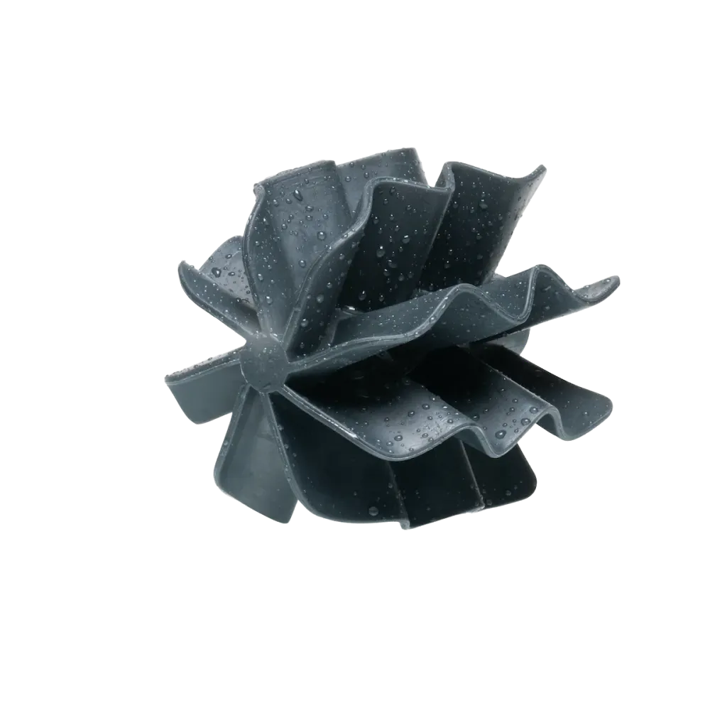 LOOWY GREY REPLACEMENT TOILET BRUSH HEAD