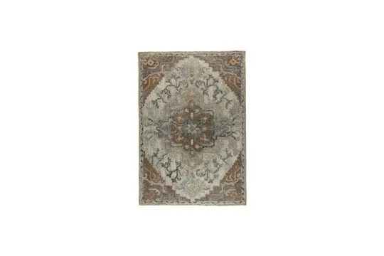 Feltro da Ago Tappeto Amori lana blu 160x230 cm DutchBone - 230cm