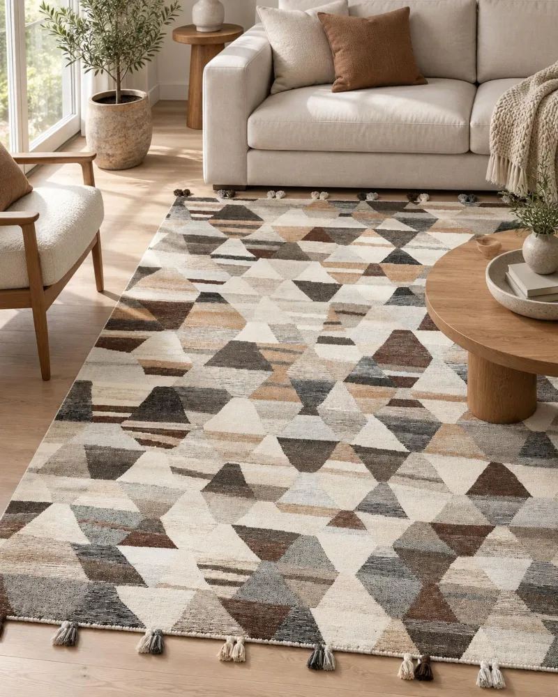 Tappeto kilim lana multicolore 160 x 230 cm ARGAVAND