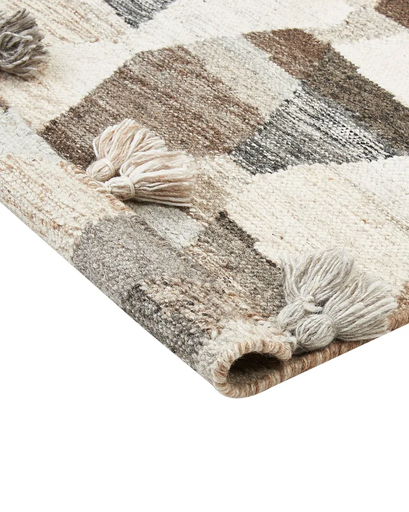 Tappeto kilim lana multicolore 160 x 230 cm ARGAVAND