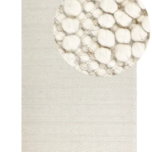 Tappeto lana nocciola 160 x 230 cm PERTEK