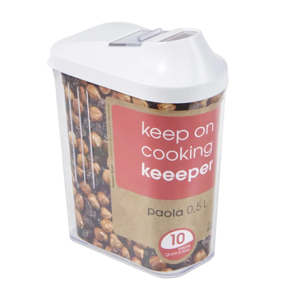 Food Storage Container Lid Kitchen 0.5l Cristallino Dishwasher Safe
