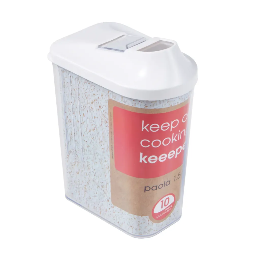 Food Storage Container Lid Kitchen 1.5L Diafano Dishwasher Safe