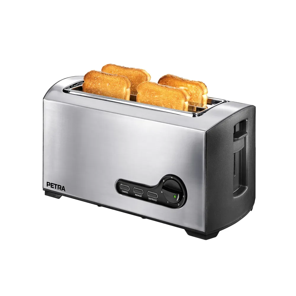 Tostapane fessura lunga 2 Fette 1500w