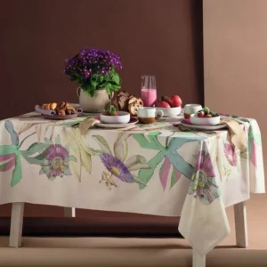 RIVIERA Tovaglia antimacchia Passoa twill stampa digitale 150x220 Multicolor Rettangolare