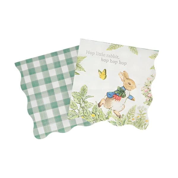 Piccole Asciugamani Pierre Il Coniglio Nel Giardino