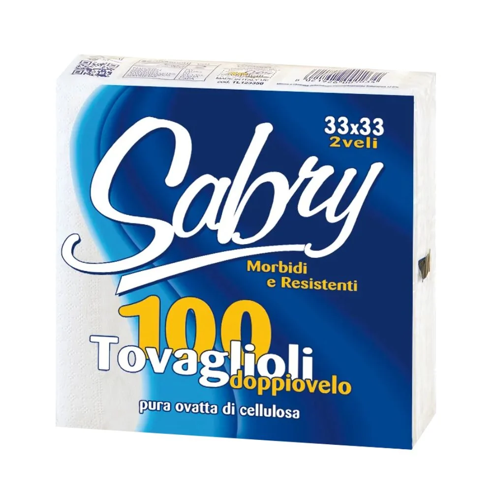 Sabry - Tovagliolo 33x33 2 veli per 2400 pezzi
