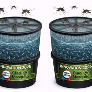 Trappola brevettata per larve di zanzara tigre Ciao Mosquito®