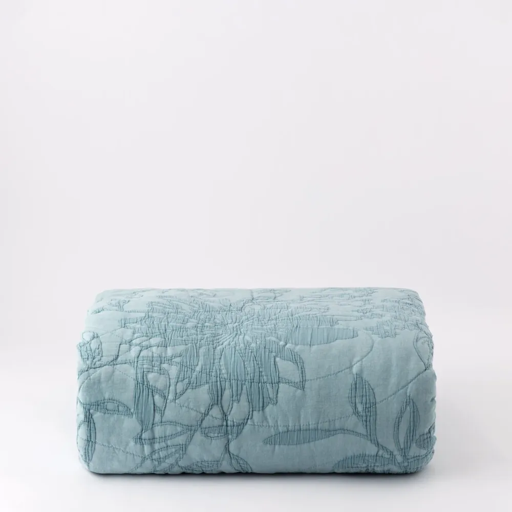 CHLOE' - Trapuntino Jacquard - Azzurro