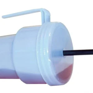 Bicchiere prova di perdite con coperchio cannuccia