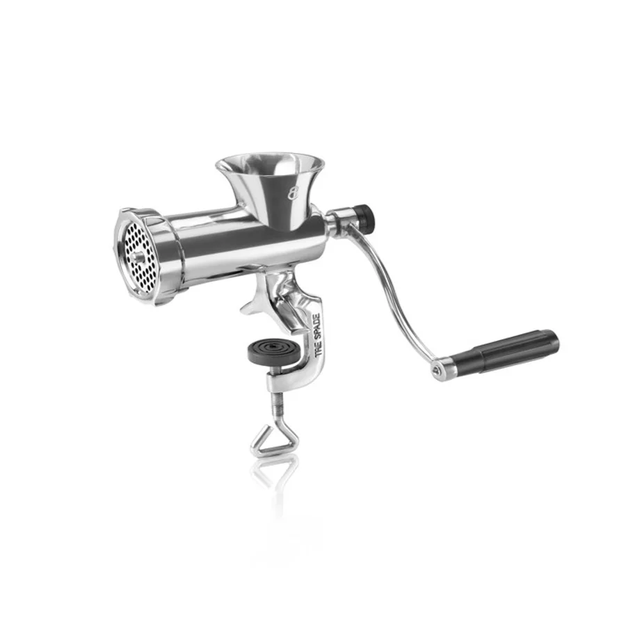 Tritacarne manuale TC 8 inox - Completo di imbuti