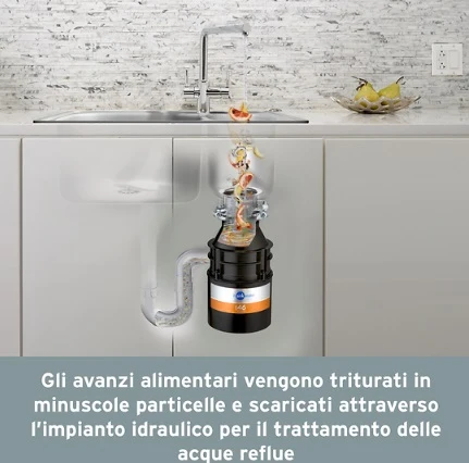 Dissipatore di rifiuti alimentari Tritarifiuti InSinkErator Serie M Mod. 46