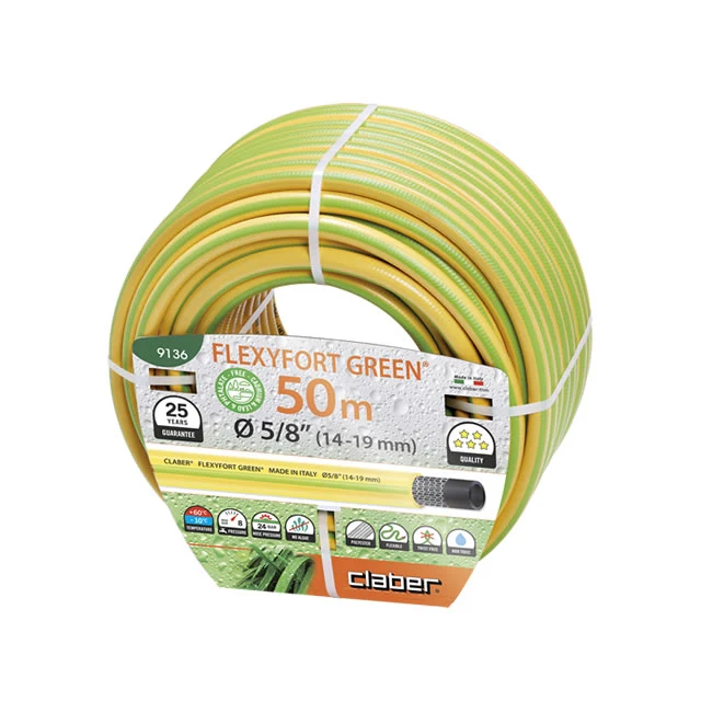 Flexyfort Green Ø 5/8” claber art. 9136