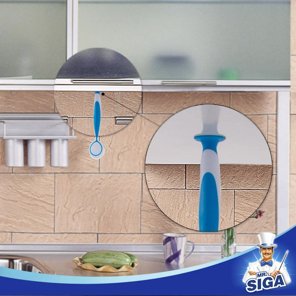 MR.SIGA Round Dish Brush, Pack 3