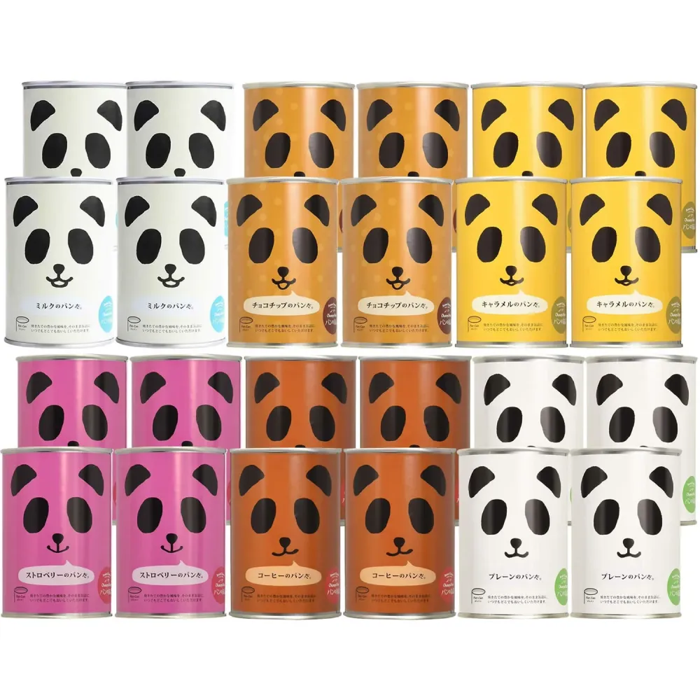 Panda Can Pane lattina confezione assortita 6 gusti 24 lattine 2400 g