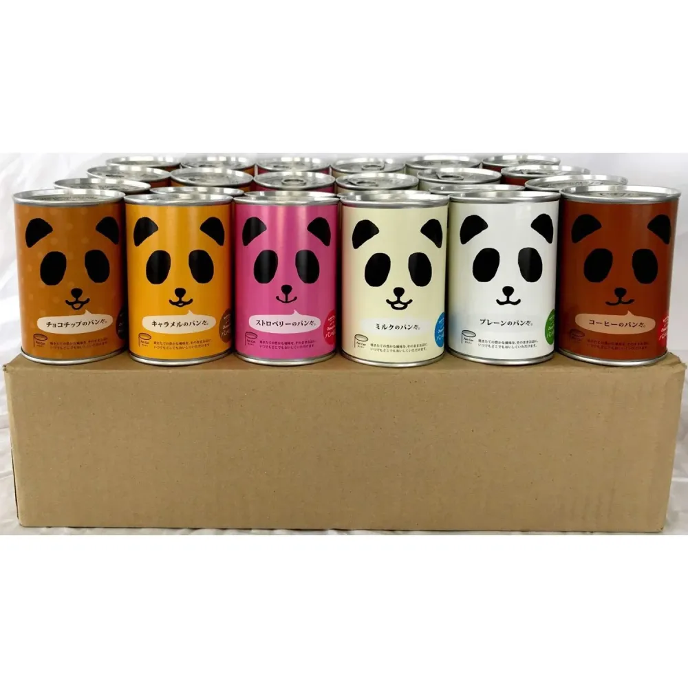 Panda Can Pane lattina confezione assortita 6 gusti 24 lattine 2400 g