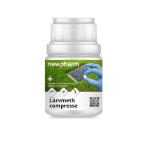 Compresse anti zanzare insetticida larvicida Larvmeth - 10 compresse