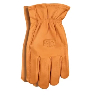 FELCO Guanti invernali pregiata pelle bovina antiforatura, taglia XL