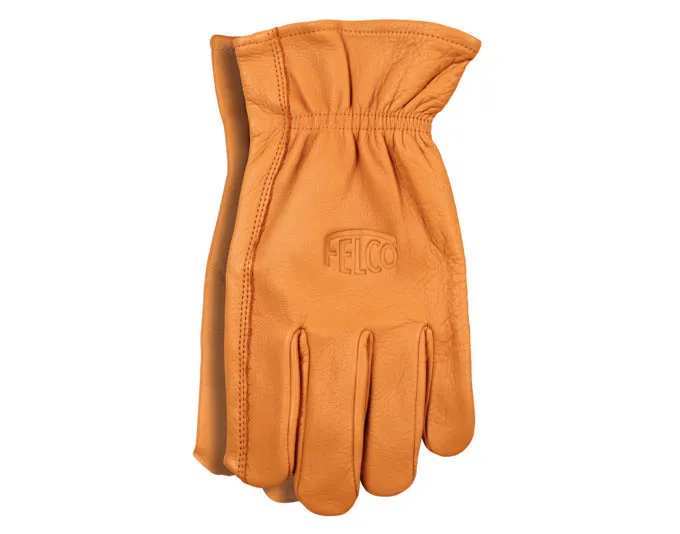 FELCO Guanti invernali pregiata pelle bovina antiforatura, taglia XL