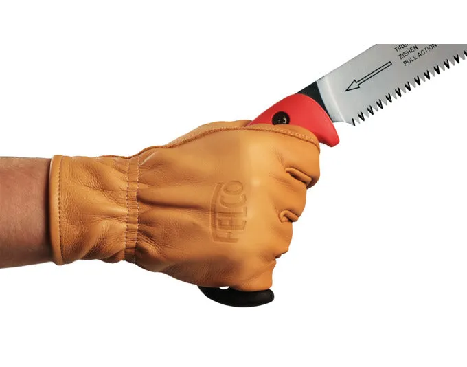 FELCO Guanti invernali pregiata pelle bovina antiforatura, taglia XL