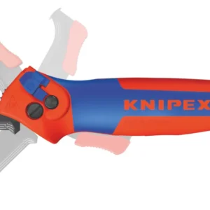 KNIPEX Coltello spelacavi, con pattino e funzione di cricchetto, Lunghezza complessiva: 145mm