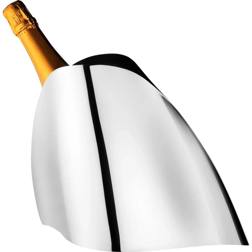 GEORG JENSEN Secchiello Champagne Indulgence 22,5x28cm Inox Lucidato Specchio