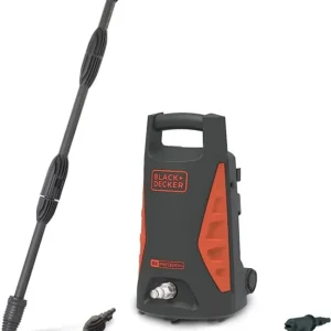 Idropulitrice Compatta ad Alta Pressione con Accessori 1300W 100 Bar 360 l/h