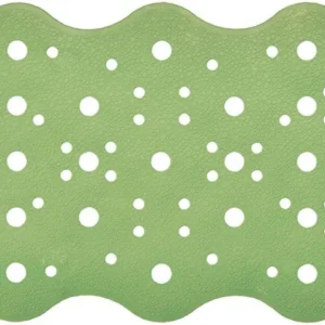 Shark 073/201041 Tappeto Antiscivolo Gomma per Vasca, 37 x 73 cm, Verde