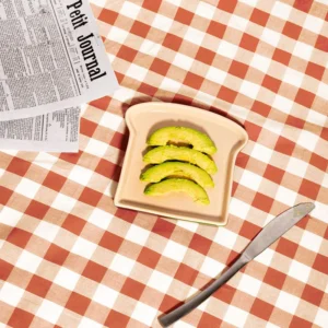 Set di due piatti per toast