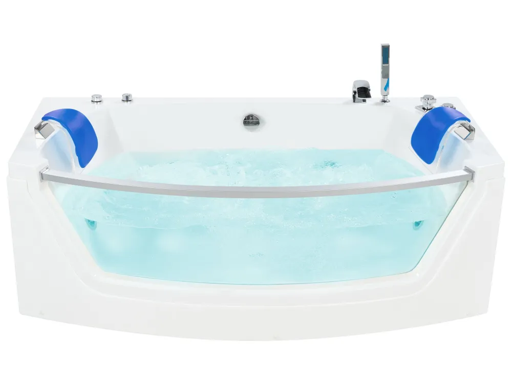 Certificato CE Vasca da bagno idromassaggio con LED 175 x 85 cm FUERTE
