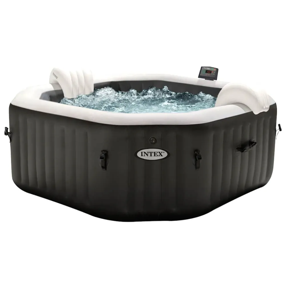 Intex Vasca Idromassaggio con Getto Ottagonale PureSpa con Pannello di Controllo Digitale