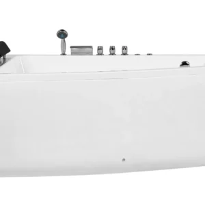 Riscaldamento Integrato Vasca da bagno con idromassaggio destra 182 x 122 cm SERRANA