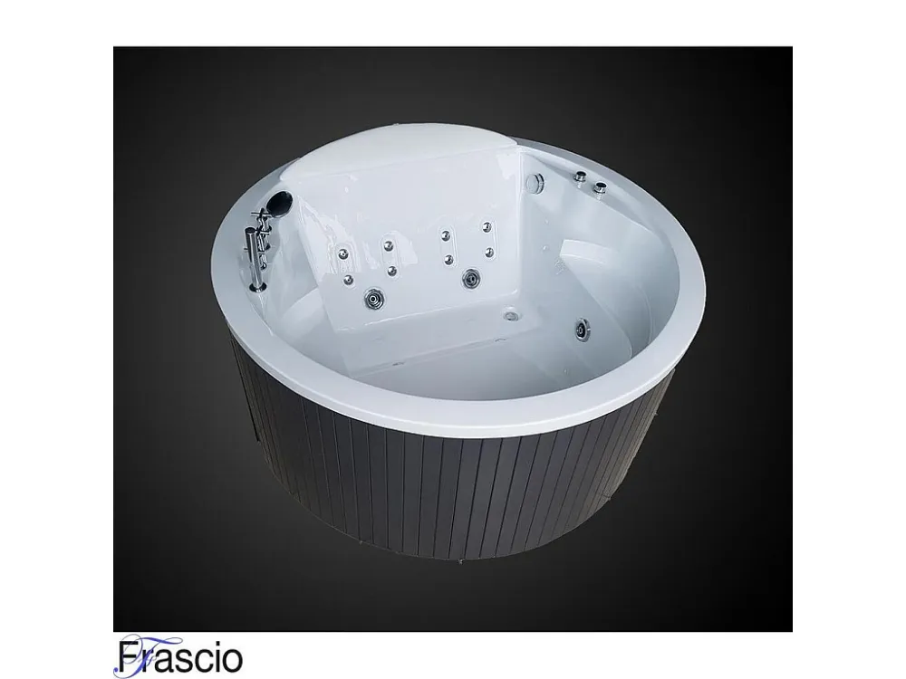 Riscaldamento Integrato Vasca Idromassaggio Spa Da Esterno / Interno FRA 9052b 160x160 cm