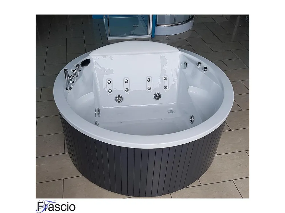 Riscaldamento Integrato Vasca Idromassaggio Spa Da Esterno / Interno FRA 9052b 160x160 cm