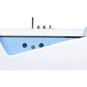 Giochi d'Acqua per Bambini Vasca da bagno idromassaggio con LED 180 x 90 cm MARQUIS