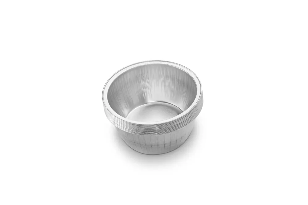 Cuki Vaschette Alluminio Ultra-Forza Crème Caramel | 10 Monoporzioni Ø 8,8 cm | Struttura Liscia per Sformatura Perfetta |...