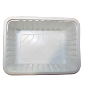 CONFEZIONE 100PZ VASCHETTE PLASTICA BIANCHE