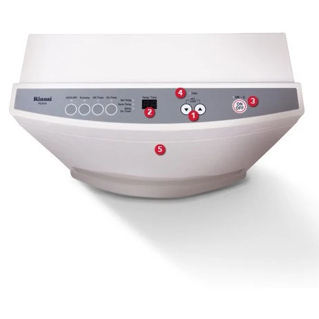 Rinnai FC510N - Vent-Free Autentico Gas Convector con Timer Programmabile