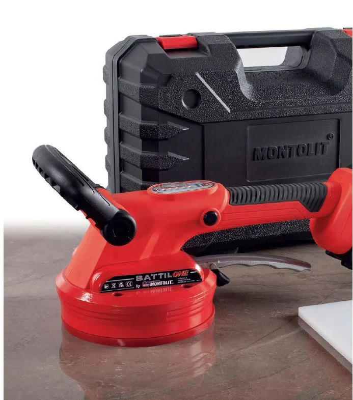 Montolit - Ventosa Battente BATTILONE con 2 batterie Li-ON 20V