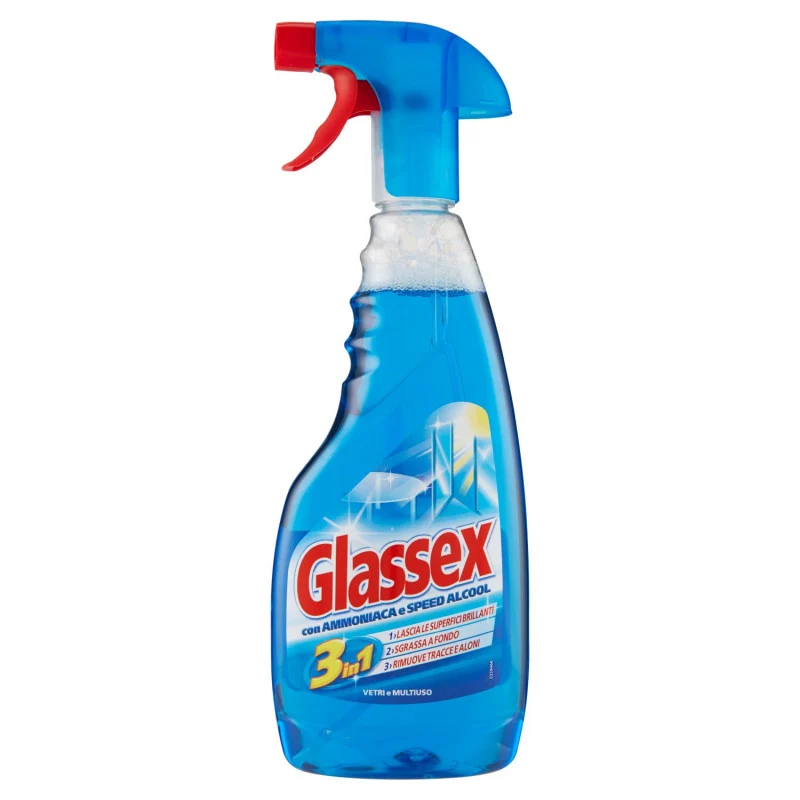 Glassex Spray C/Ammoniaca 500Ml Vetri M/Uso
