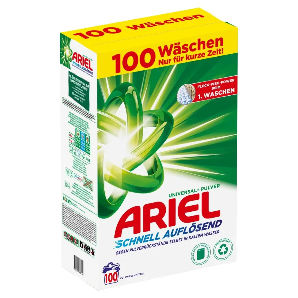 Ariel detersivo polvere normale 6KG - 100WL