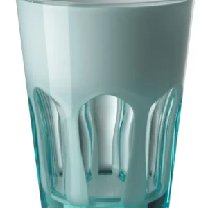 Mario Luca Giusti Set 6 Double Face Plastic Cups Turquoise