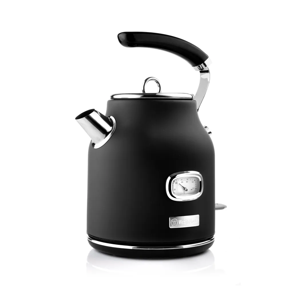 Westinghouse Bollitore retrò - Nero - 1,7 litri