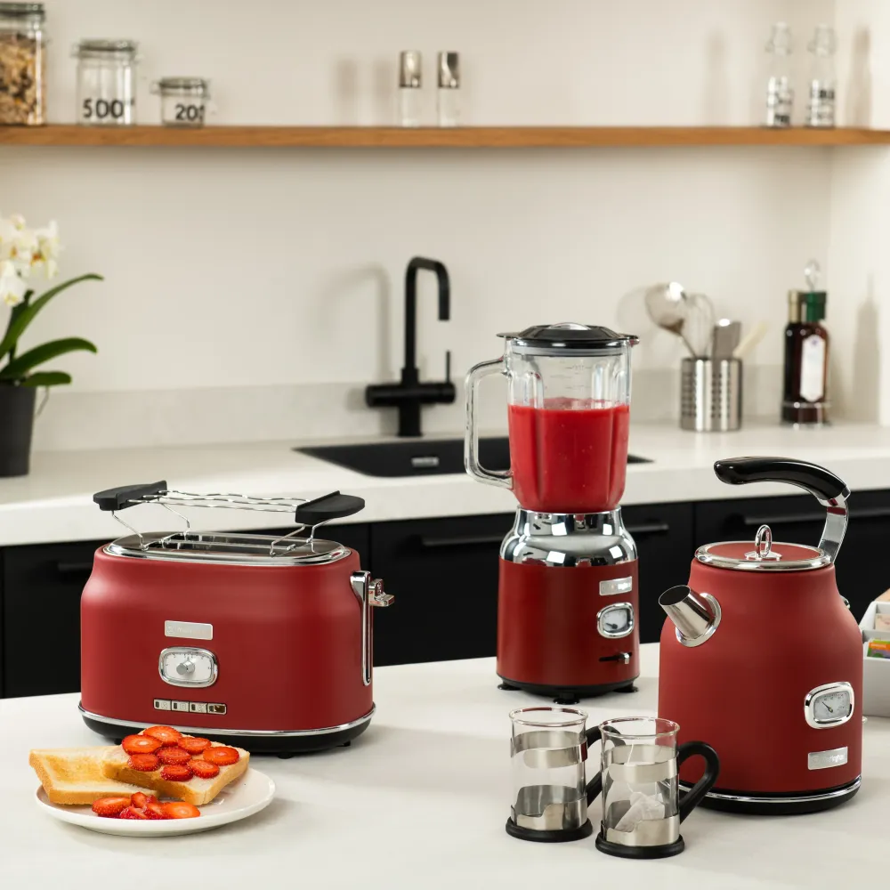 Westinghouse Bollitore retrò - Rosso - 1,7 litri